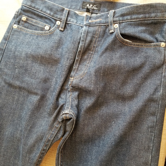 A.P.C. Raw Denim Jeans - Picture 2 of 15